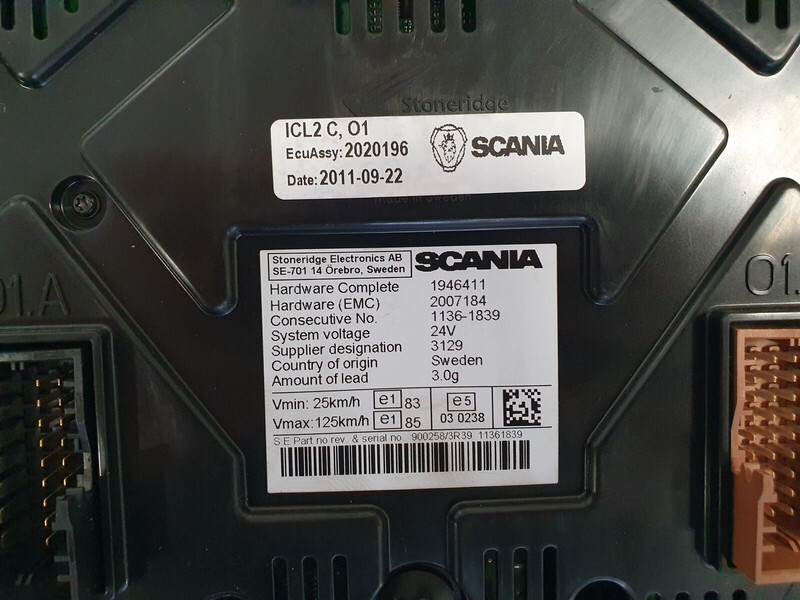 Scania instrument cluster - Salpicadero para Camión: foto 3 Scania instrument cluster - Salpicadero para Camión: foto 3