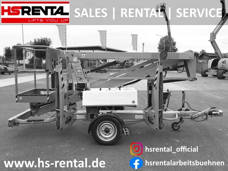 Niftylift 120TET elektro 12m Traction-Mover (1802) - Plataforma elevadora remolcable: foto 1 Niftylift 120TET elektro 12m Traction-Mover (1802) - Plataforma elevadora remolcable: foto 1