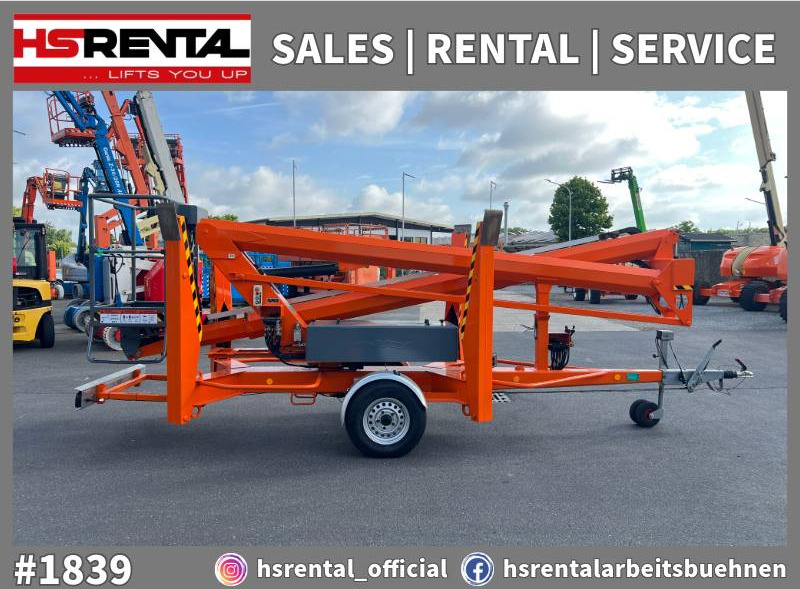Niftylift 170HE elektro 17m (1839) - Plataforma elevadora remolcable: foto 1 Niftylift 170HE elektro 17m (1839) - Plataforma elevadora remolcable: foto 1