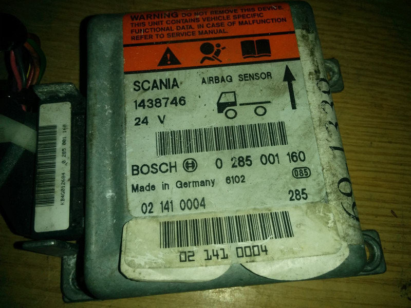 Bosch 0285001160 Airbag Sensor 1438746 - Unidad de control: foto 5 Bosch 0285001160 Airbag Sensor 1438746 - Unidad de control: foto 5