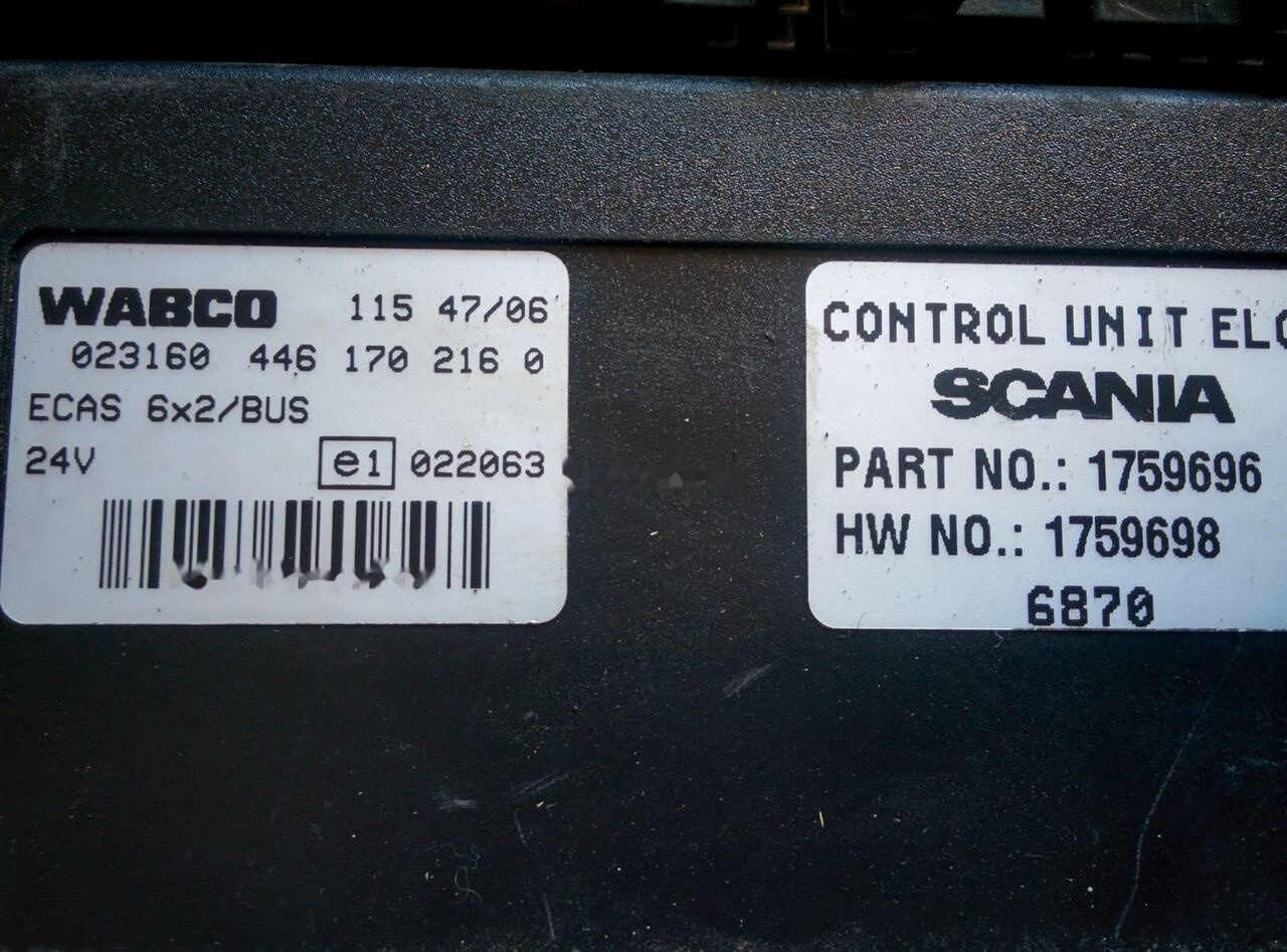 Unidad de control para Autobús Bosch 0486106059   Scania OMNI LINK: foto 7
