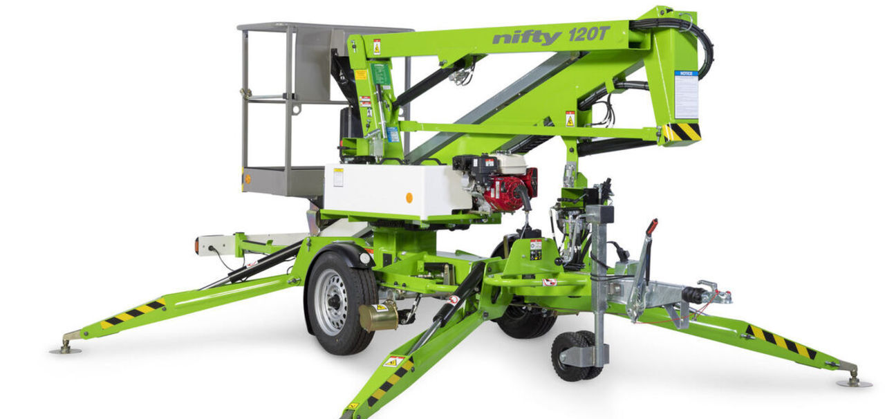 Plataforma articulada, Plataforma elevadora remolcable nuevo NIFTYLIFT N120TPE: foto 6 Plataforma articulada, Plataforma elevadora remolcable nuevo NIFTYLIFT N120TPE: foto 6