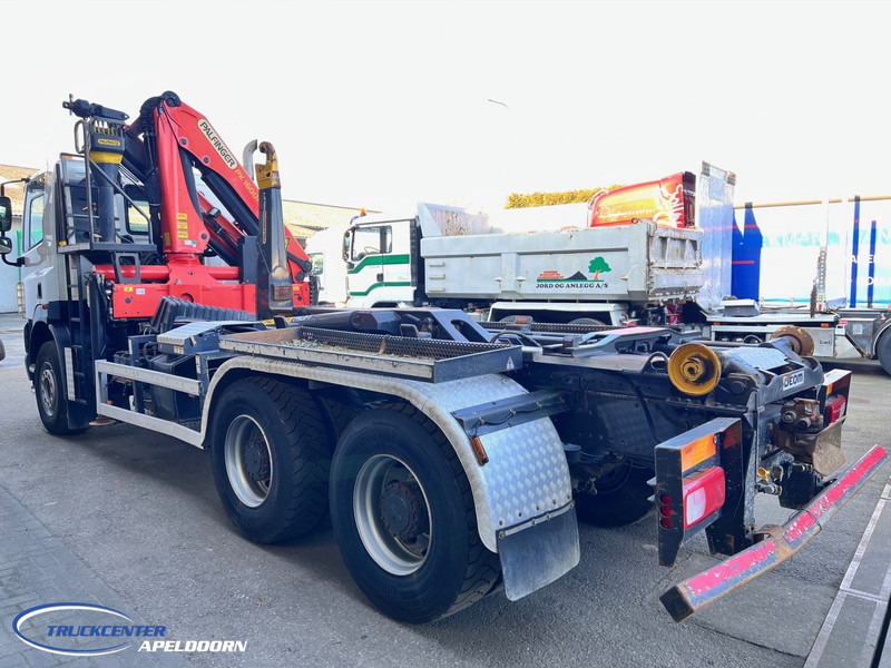 DAF CF 85.410 6x4 Steel springs, Palfinger PK 16001, Palift - Camión multibasculante, Camión grúa: foto 4 DAF CF 85.410 6x4 Steel springs, Palfinger PK 16001, Palift - Camión multibasculante, Camión grúa: foto 4