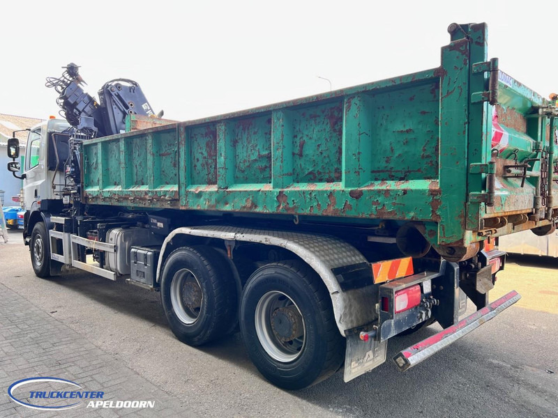 DAF CF 85.410 ATE, Hiab 166-3, 6x4 Big axle, Steel spring - Camión multibasculante, Camión grúa: foto 4 DAF CF 85.410 ATE, Hiab 166-3, 6x4 Big axle, Steel spring - Camión multibasculante, Camión grúa: foto 4