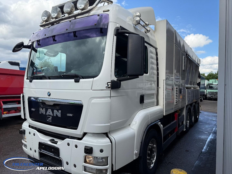 MAN TGS 35.480 RSP Saugbagger, 8x4, Euro 5, Remote driving, Handgeschakeld - Limpieza de alcantarillado: foto 3 MAN TGS 35.480 RSP Saugbagger, 8x4, Euro 5, Remote driving, Handgeschakeld - Limpieza de alcantarillado: foto 3