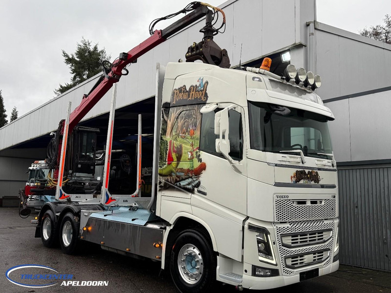 Volvo FH 750 Loglift, 6x4, Dynamic steering, Special painting - Camión forestal, Camión grúa: foto 1 Volvo FH 750 Loglift, 6x4, Dynamic steering, Special painting - Camión forestal, Camión grúa: foto 1