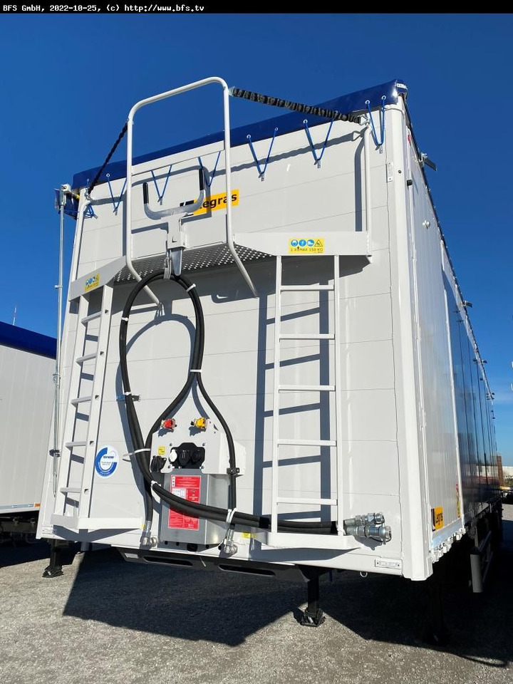 Legras Schubboden FMA SEITENTÜRER, 88 m³ - Semirremolque piso movil: foto 4 Legras Schubboden FMA SEITENTÜRER, 88 m³ - Semirremolque piso movil: foto 4