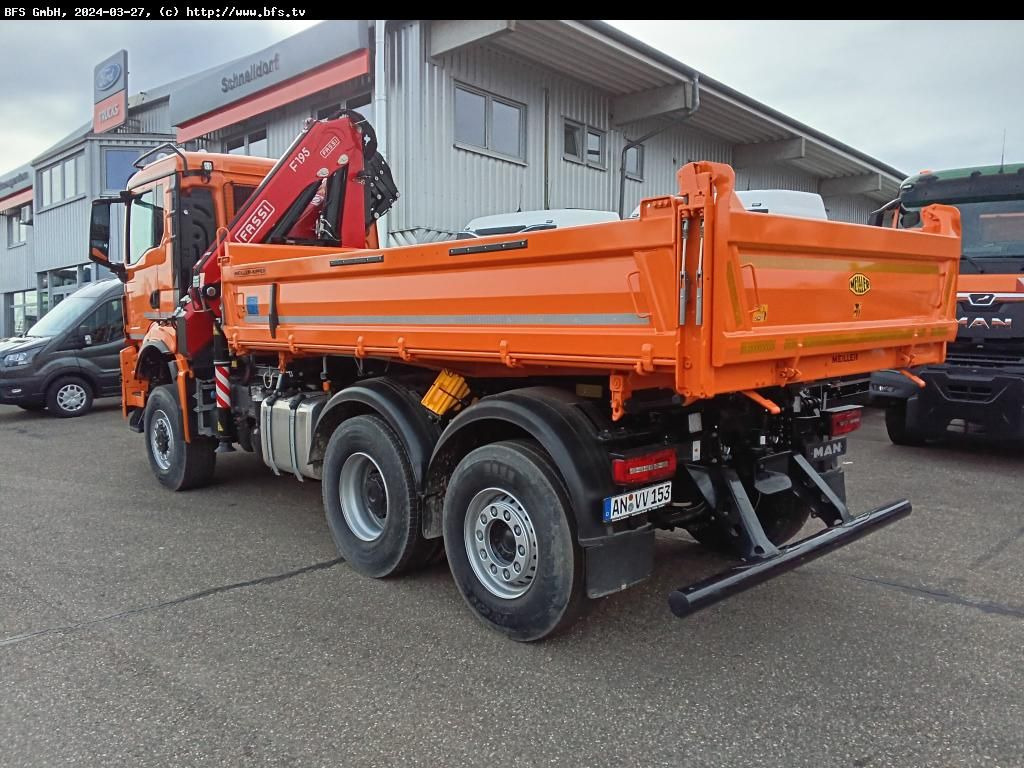 MAN TGS (TG3) 28.510 6x4-4 BL CH WiDi Fassi 15mt - Camión volquete: foto 3 MAN TGS (TG3) 28.510 6x4-4 BL CH WiDi Fassi 15mt - Camión volquete: foto 3