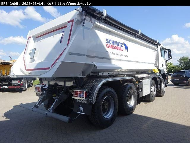 MAN TGS (TG3) 35.470 8x4 BB CH Hinterkipper Stahl H - Camión portacontenedor de cadenas: foto 3 MAN TGS (TG3) 35.470 8x4 BB CH Hinterkipper Stahl H - Camión portacontenedor de cadenas: foto 3