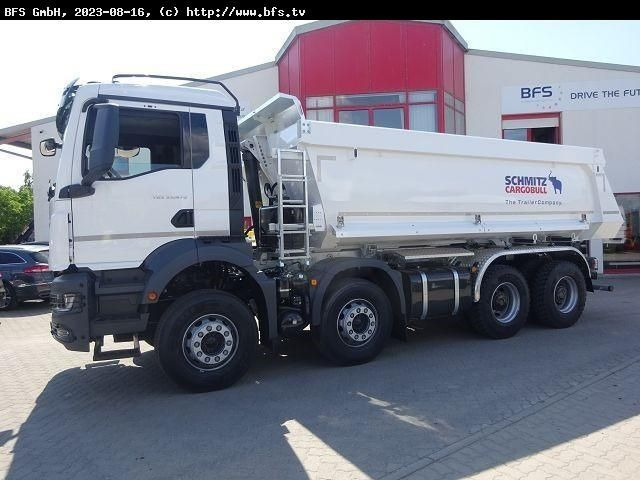 MAN TGS (TG3) 35.470 8x4 BB CH Hinterkipper Stahl H - Camión portacontenedor de cadenas: foto 4 MAN TGS (TG3) 35.470 8x4 BB CH Hinterkipper Stahl H - Camión portacontenedor de cadenas: foto 4