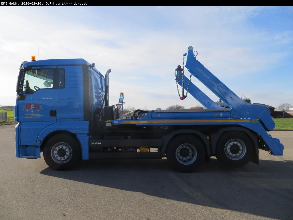 MAN TGX 26.500 6x2-2 LL XL Fhs. Meiller AK 16 - Camión volquete: foto 3 MAN TGX 26.500 6x2-2 LL XL Fhs. Meiller AK 16 - Camión volquete: foto 3