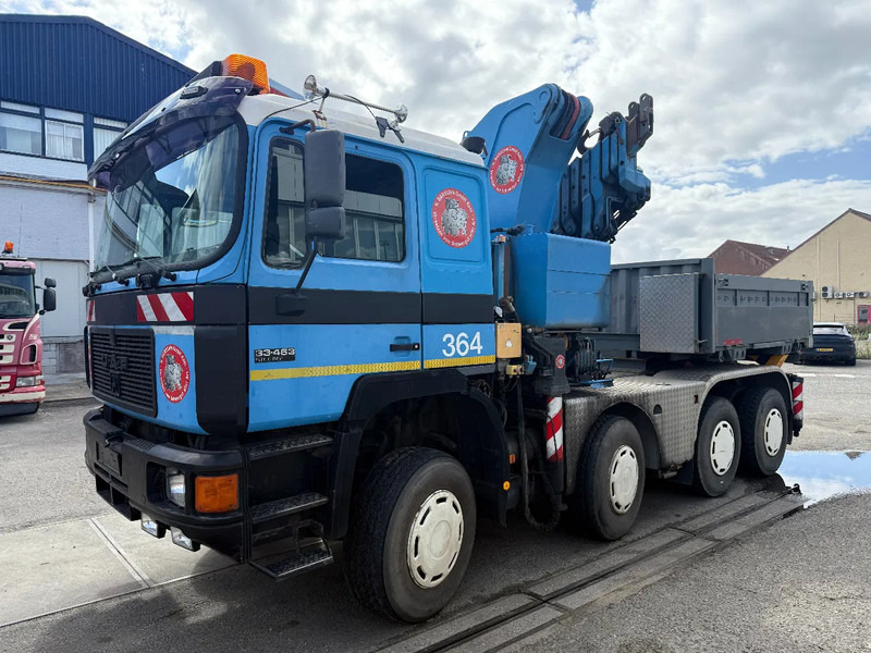 MAN 33.463 33-463 8x4 met 62 effer kraan 6x uitschuifbaar - Cabeza tractora: foto 4 MAN 33.463 33-463 8x4 met 62 effer kraan 6x uitschuifbaar - Cabeza tractora: foto 4