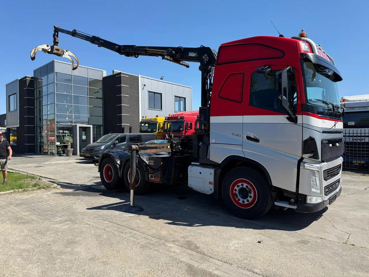 Volvo FH 540 6X4 - EURO 6 + PALFINGER EPSILON S260Z96 - Cabeza tractora: foto 3 Volvo FH 540 6X4 - EURO 6 + PALFINGER EPSILON S260Z96 - Cabeza tractora: foto 3