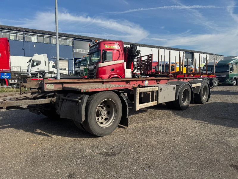 Floor FLA 3-101 3X BPW AXLE APK TÜV TILL 06-2026 - Remolque portacontenedore/ Intercambiable: foto 1 Floor FLA 3-101 3X BPW AXLE APK TÜV TILL 06-2026 - Remolque portacontenedore/ Intercambiable: foto 1