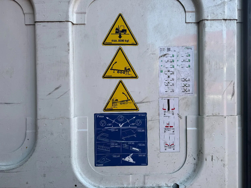 Semirremolque lona Krone SD 3 AXLE SLIDING ROOF PALLETKIST CODE XL: foto 13