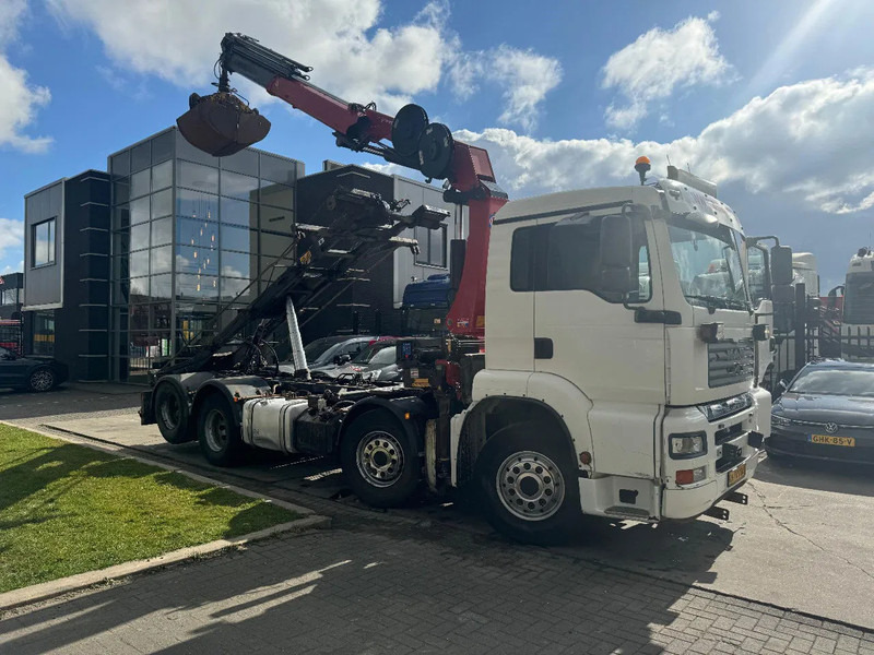 MAN TGA 35.440 8X2 - EURO 4 + HMF 2620K-RC 2018! + REMOTE + HYDRAUTO CABLE LIFT + LIFTING AXLE - Camión grúa: foto 4 MAN TGA 35.440 8X2 - EURO 4 + HMF 2620K-RC 2018! + REMOTE + HYDRAUTO CABLE LIFT + LIFTING AXLE - Camión grúa: foto 4