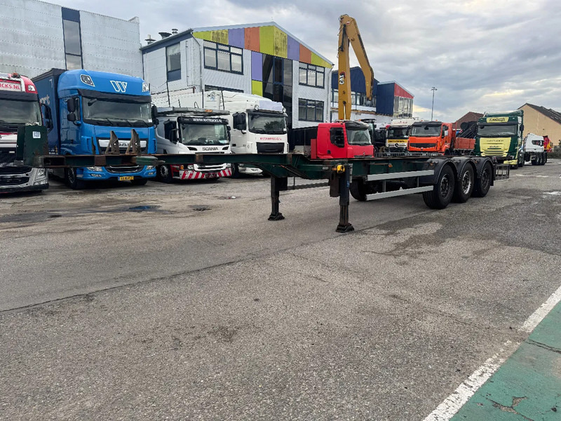 Pacton T3-007 TXC339 3X SAF AXLE - Semirremolque portacontenedore/ Intercambiable: foto 1 Pacton T3-007 TXC339 3X SAF AXLE - Semirremolque portacontenedore/ Intercambiable: foto 1