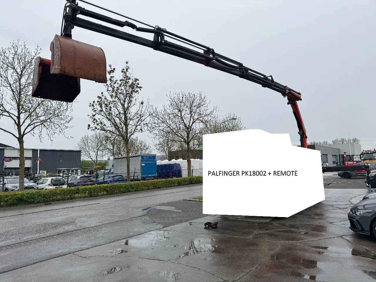 Palfinger PK 18002 + REMOTE + GRAPPLE + 5 HYDRAULIC EXTENT - Grúa para camión: foto 2 Palfinger PK 18002 + REMOTE + GRAPPLE + 5 HYDRAULIC EXTENT - Grúa para camión: foto 2