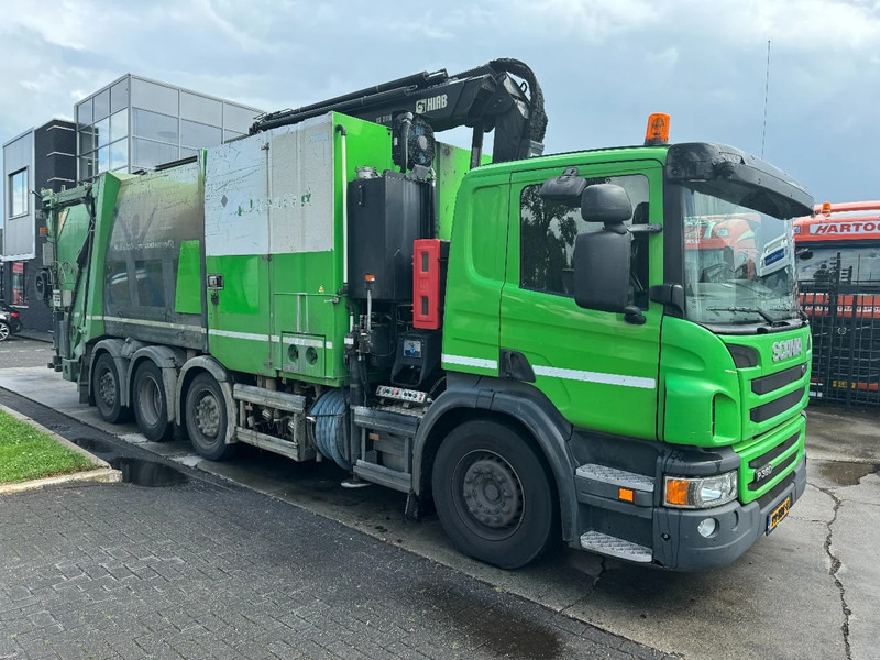 Scania P360 8X2 - HIAB 211BW-3 + FAUN VARIOPRESS - ONLY 198.135 KM - Camión de basura: foto 5 Scania P360 8X2 - HIAB 211BW-3 + FAUN VARIOPRESS - ONLY 198.135 KM - Camión de basura: foto 5