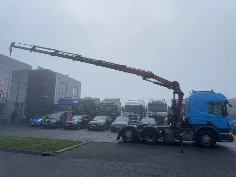 Scania P450 6X2 - EURO 6 + HMF 2620-K5 + REMOTE + LIFT AXLE - Camión grúa: foto 3 Scania P450 6X2 - EURO 6 + HMF 2620-K5 + REMOTE + LIFT AXLE - Camión grúa: foto 3