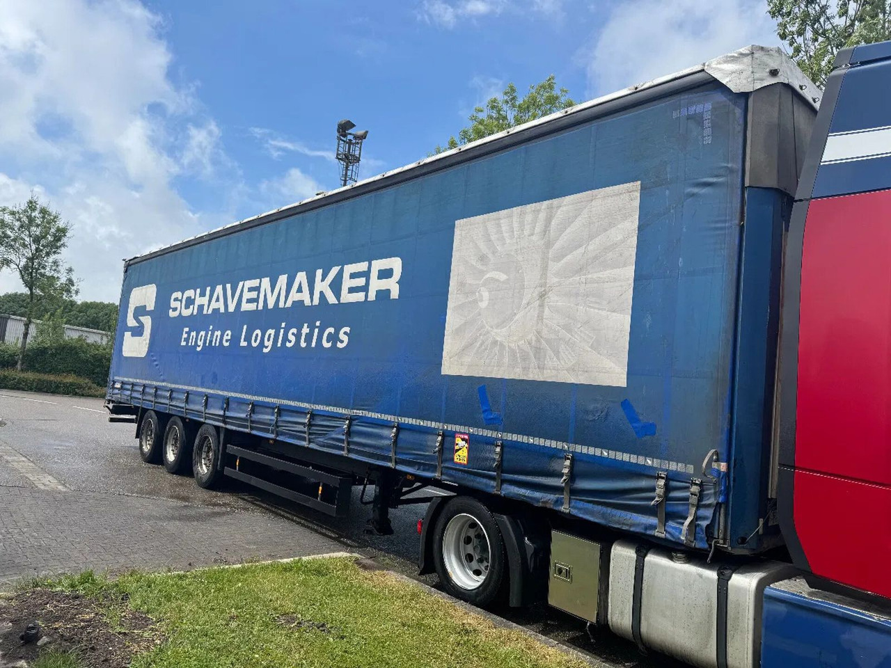 Schmitz Cargobull SCS 24/L - 3 AXLE MEGA SAF + SLIDING ROOF - Semirremolque lona: foto 1 Schmitz Cargobull SCS 24/L - 3 AXLE MEGA SAF + SLIDING ROOF - Semirremolque lona: foto 1