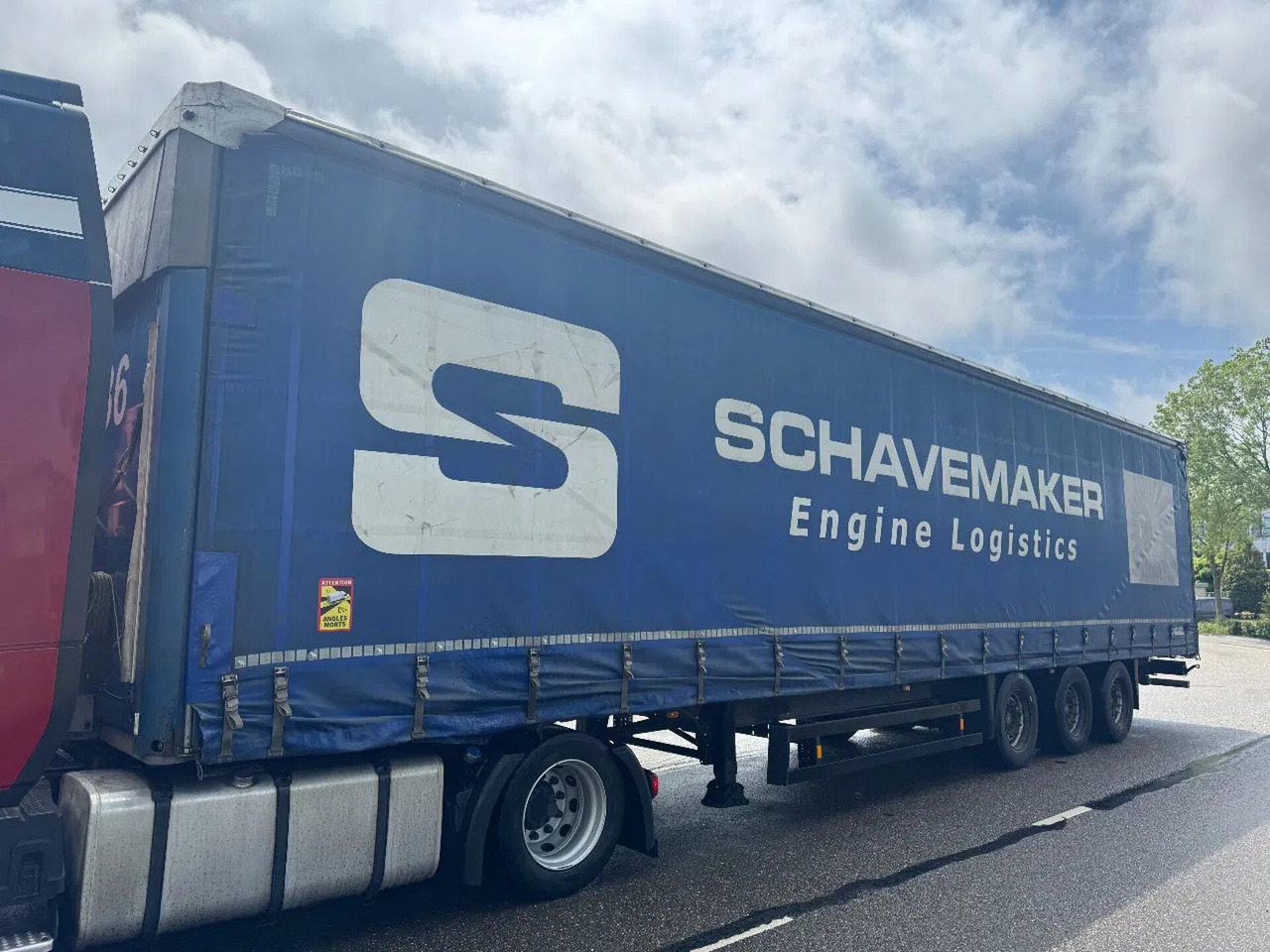 Schmitz Cargobull SCS 24/L - 3 AXLE MEGA SAF + SLIDING ROOF - Semirremolque lona: foto 5 Schmitz Cargobull SCS 24/L - 3 AXLE MEGA SAF + SLIDING ROOF - Semirremolque lona: foto 5