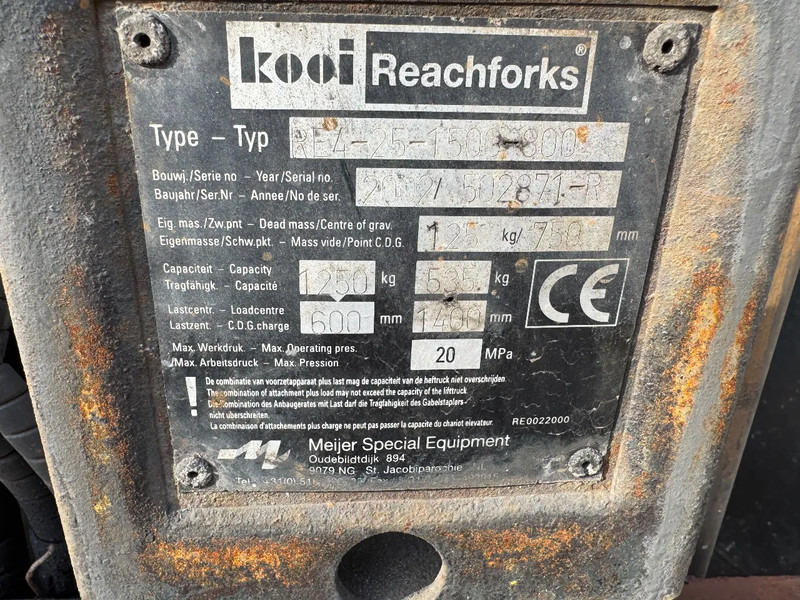 Leasing de Terberg TKL-MC-3X3 TKL-MC-3X3 - 2000KG 3,2 LIFTING HEIGHT Terberg TKL-MC-3X3 TKL-MC-3X3 - 2000KG 3,2 LIFTING HEIGHT: foto 7