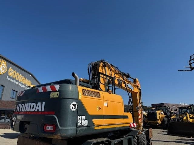 Excavadora de ruedas Hyundai HW 210: foto 8
