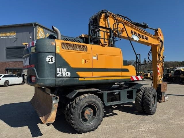 Excavadora de ruedas Hyundai HW 210: foto 7