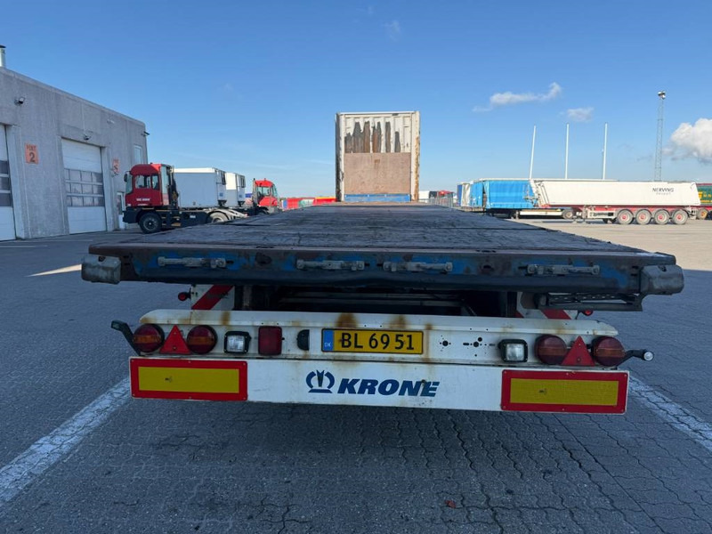 Krone Flatbed / Flachbettauflieger / Ladtrailer - Semirremolque plataforma/ Caja abierta: foto 4 Krone Flatbed / Flachbettauflieger / Ladtrailer - Semirremolque plataforma/ Caja abierta: foto 4