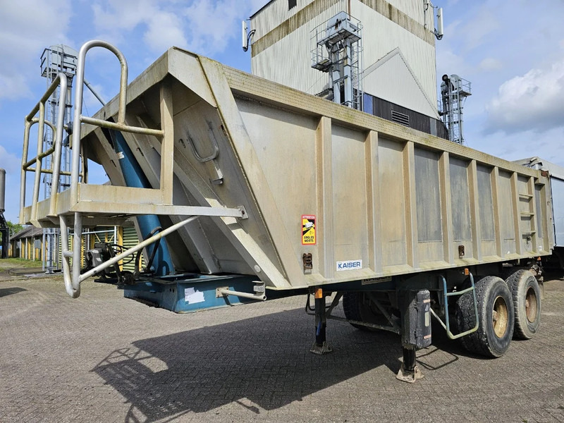 Kaiser STEEL CHASSIS - ALU BUCKET - STEELSPRING - DRUM BRAKES - Semirremolque volquete: foto 1 Kaiser STEEL CHASSIS - ALU BUCKET - STEELSPRING - DRUM BRAKES - Semirremolque volquete: foto 1