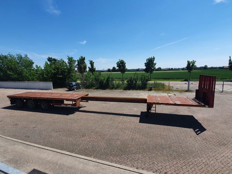 Semirremolque plataforma/ Caja abierta Nooteboom OVB-42 VV Extendable 20M Steering platform: foto 7
