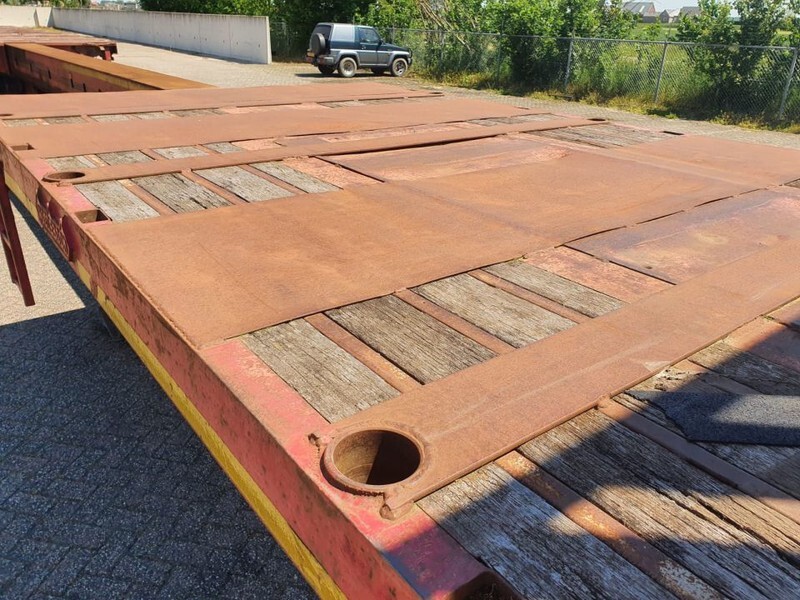 Semirremolque plataforma/ Caja abierta Nooteboom OVB-42 VV Extendable 20M Steering platform: foto 16