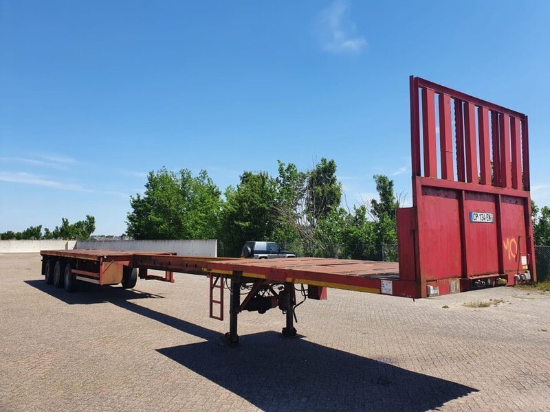 Semirremolque plataforma/ Caja abierta Nooteboom OVB-42 VV Extendable 20M Steering platform: foto 6