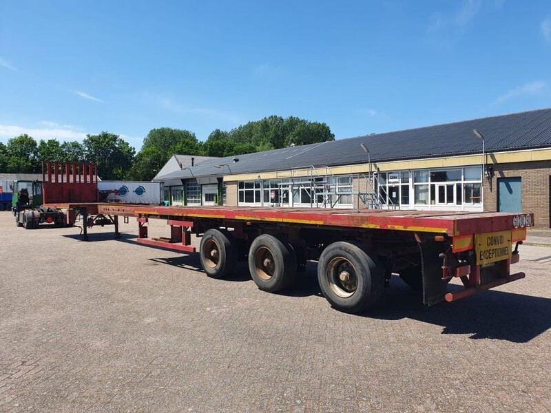 Semirremolque plataforma/ Caja abierta Nooteboom OVB-42 VV Extendable 20M Steering platform: foto 12