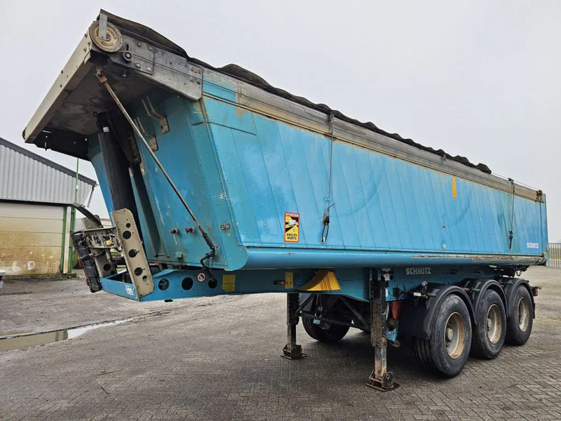Schmitz Cargobull Steel chassis / Alu Bucket - Semirremolque volquete: foto 1 Schmitz Cargobull Steel chassis / Alu Bucket - Semirremolque volquete: foto 1
