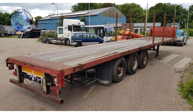 Trailor Drum - Rongen - Semirremolque plataforma/ Caja abierta: foto 3 Trailor Drum - Rongen - Semirremolque plataforma/ Caja abierta: foto 3