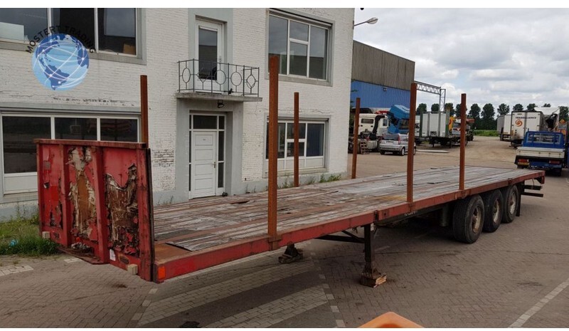 Trailor Drum - Rongen - Semirremolque plataforma/ Caja abierta: foto 1 Trailor Drum - Rongen - Semirremolque plataforma/ Caja abierta: foto 1