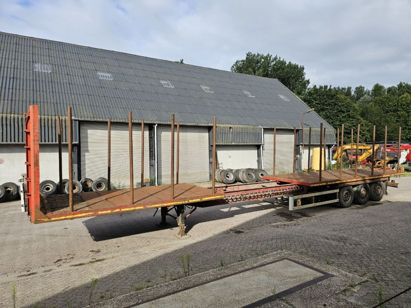 Trax 3 Meter extendable - MAX 15.5 meter long - Semirremolque plataforma/ Caja abierta: foto 1 Trax 3 Meter extendable - MAX 15.5 meter long - Semirremolque plataforma/ Caja abierta: foto 1