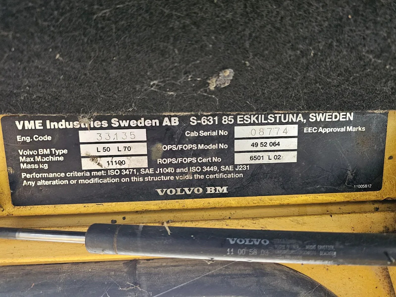 Cargadora de ruedas Volvo L50: foto 20