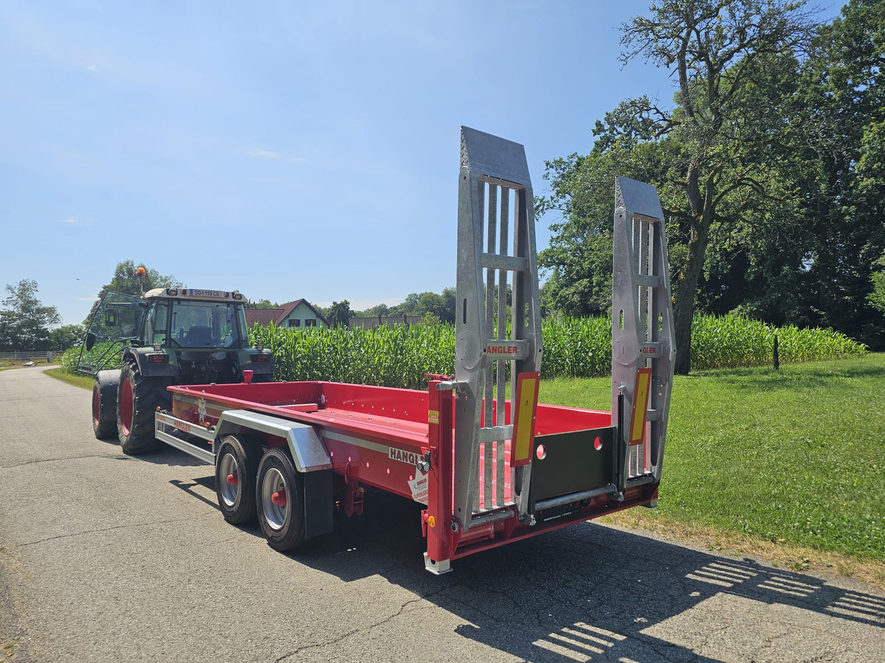 Fliegl TTS-H 100 / Hangler TPS 2 - Remolque góndola rebajadas: foto 5 Fliegl TTS-H 100 / Hangler TPS 2 - Remolque góndola rebajadas: foto 5