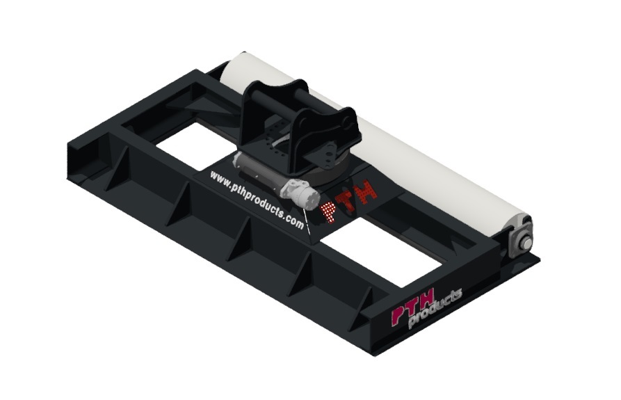 PTH grader with rotator for 9t excavator - Implemento para Excavadora de cadenas: foto 3 PTH grader with rotator for 9t excavator - Implemento para Excavadora de cadenas: foto 3