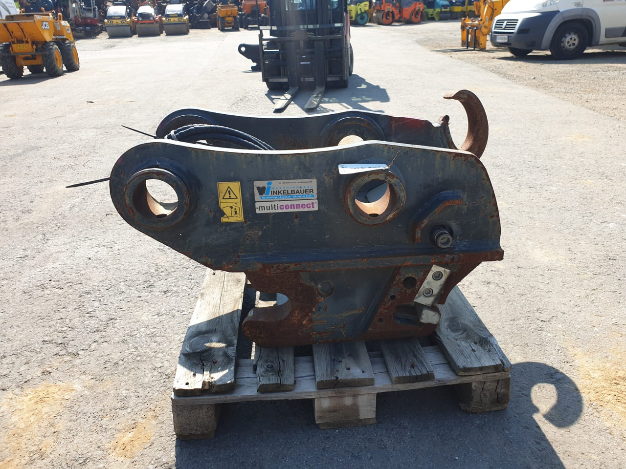 Winkelbauer XL - Acoplamiento rápido para Miniexcavadora: foto 2 Winkelbauer XL - Acoplamiento rápido para Miniexcavadora: foto 2