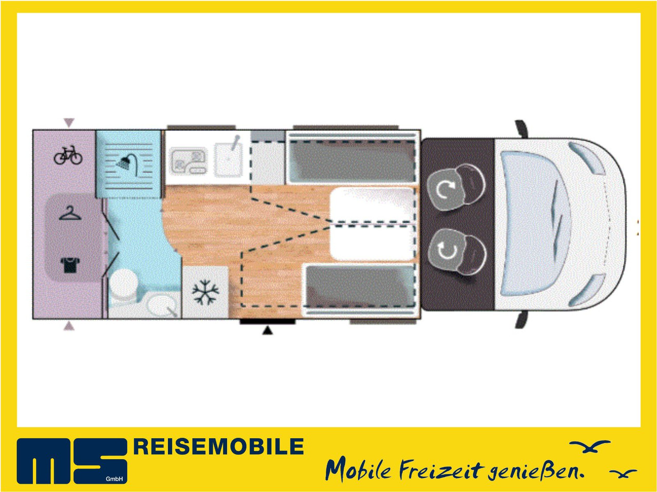 Chausson 630 TITANIUM / - 2026 - / EINZEL.- HUBBETTEN - Autocaravana perfilada: foto 2 Chausson 630 TITANIUM / - 2026 - / EINZEL.- HUBBETTEN - Autocaravana perfilada: foto 2