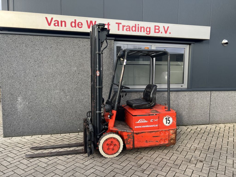Linde e14 Heftruck Linde E14 Triplo 550 Freelift/Sideshift elektrisch - Carretilla elevadora eléctrica: foto 2 Linde e14 Heftruck Linde E14 Triplo 550 Freelift/Sideshift elektrisch - Carretilla elevadora eléctrica: foto 2