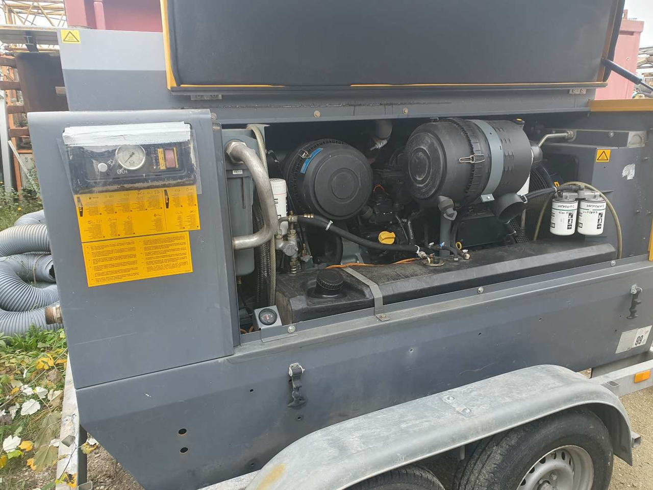 Atlas Copco XAS 186 air compressor - Compresor de aire: foto 1 Atlas Copco XAS 186 air compressor - Compresor de aire: foto 1