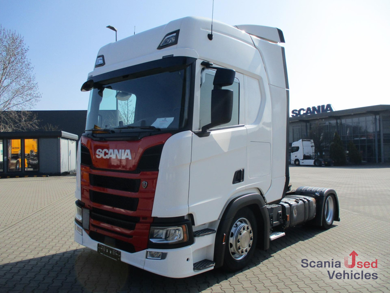 SCANIA R 450 A4x2EB Hubsattelkupplung - Cabeza tractora: foto 1 SCANIA R 450 A4x2EB Hubsattelkupplung - Cabeza tractora: foto 1