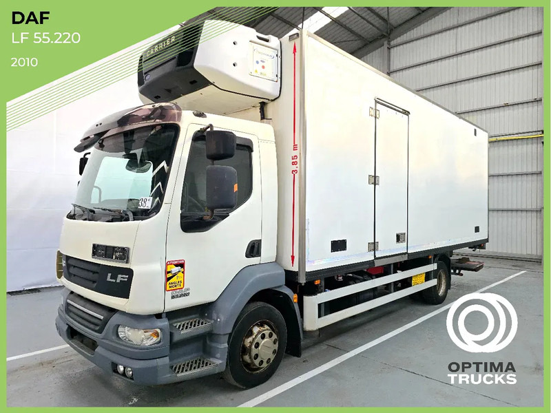 DAF LF 55.220 EURO 5 / CARRIER / MULTITEMPERATUUR / DHOLLANDIA - Camión frigorífico: foto 1 DAF LF 55.220 EURO 5 / CARRIER / MULTITEMPERATUUR / DHOLLANDIA - Camión frigorífico: foto 1