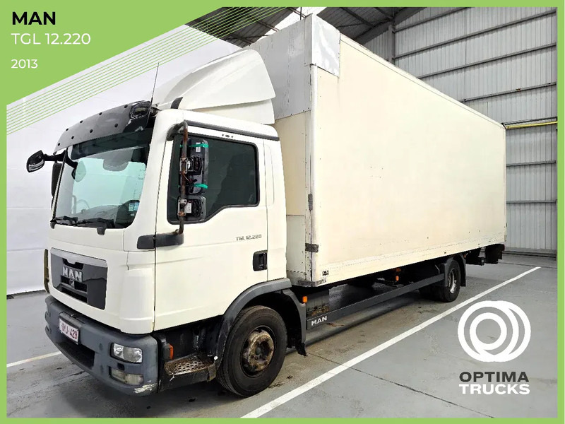 MAN TGL 12.220 AUTOMAAT / AIRCO - Camión caja cerrada: foto 1 MAN TGL 12.220 AUTOMAAT / AIRCO - Camión caja cerrada: foto 1
