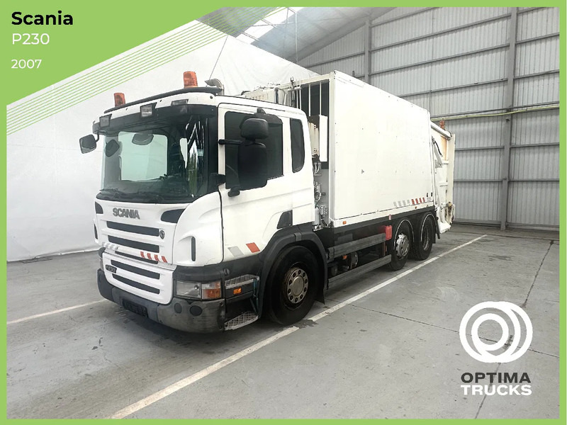 Scania P230 6X2 / Essieu relevable directionnel / Stuurbare liftas / Steerable lift axle - Camión de basura: foto 1 Scania P230 6X2 / Essieu relevable directionnel / Stuurbare liftas / Steerable lift axle - Camión de basura: foto 1